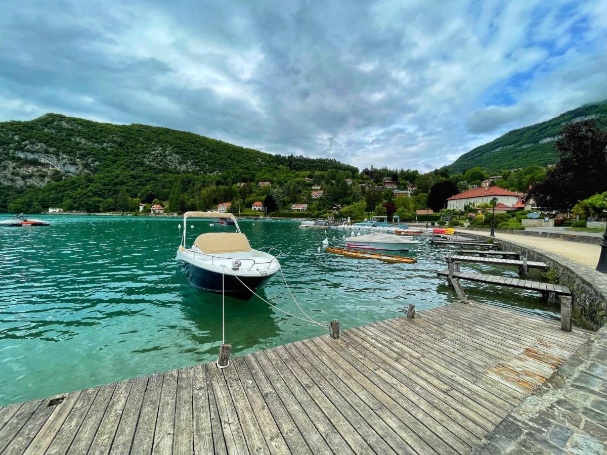 Reflet Bleu Du Lac D'Annecy 3 Etoiles - Face Au Lac, Parking Gratuit, Paddle Board Doussard Exteriör bild